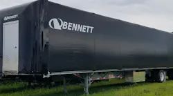 Bennett trailer with LCS tarp