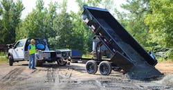 Big Tex 16LP dump trailer Big Tex 16LP dump trailer