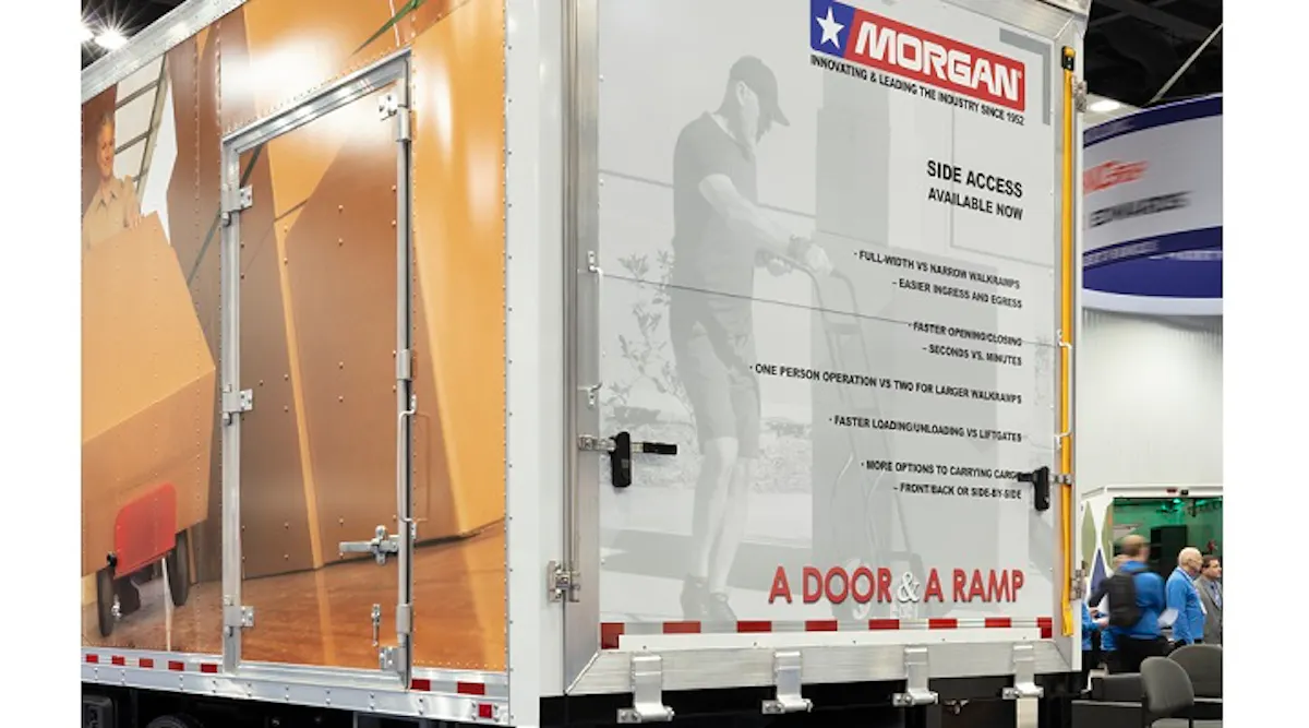Morgan adds new door/ramp combo for larger truck bodies | Trailer Body ...