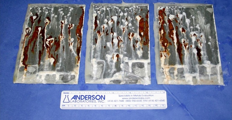 Chemcoaters Anderson testing