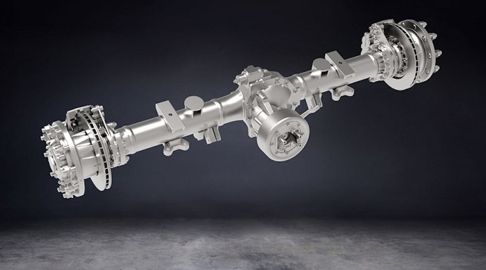 Meritor debuts ProTec series 3000 front, rear beam axles | Trailer Body ...