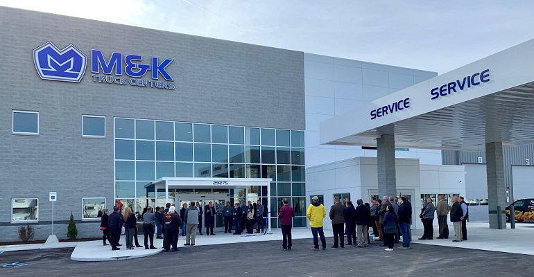 M&K Truck Centers Romulus Michigan