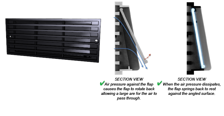 Austin Hardware Snap Vent