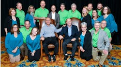 Basketball analyst Dick Vitale, seated at left during the 2019 IMPACT Conference in San Antonio TX, says &apos;VIPAR Heavy Duty is AWESOME, baby!&apos;