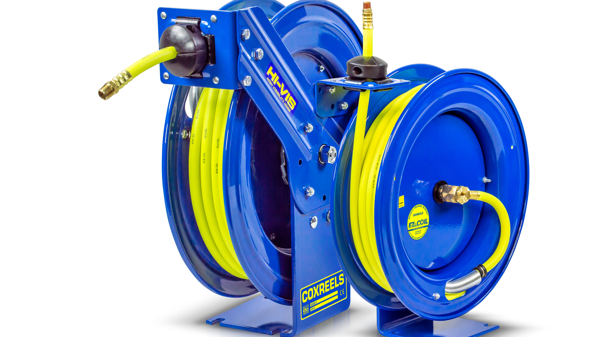 High-Visibility Safety Hose Reel