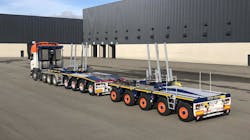 FlexMAX self-steering dolly trailer FlexMAX self-steering dolly trailer