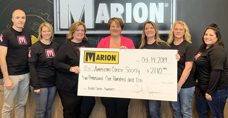 Marion + American Cancer Society