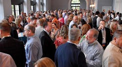 Many of the more than 800 registered attendees gather for a cocktail reception that preceded the NTDA awards dinner.