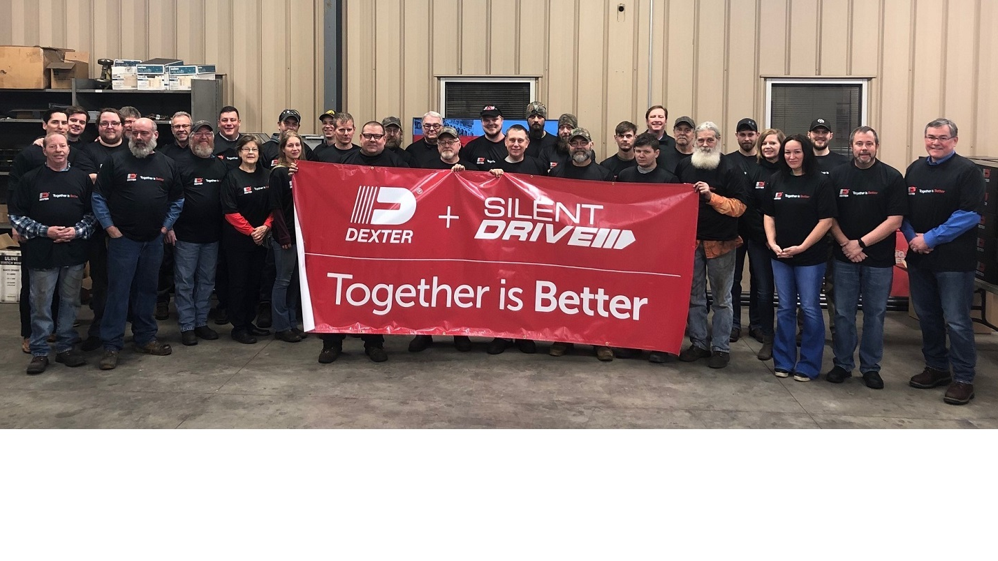 Dexter employees welcome Silent Drive to the DexKo family.