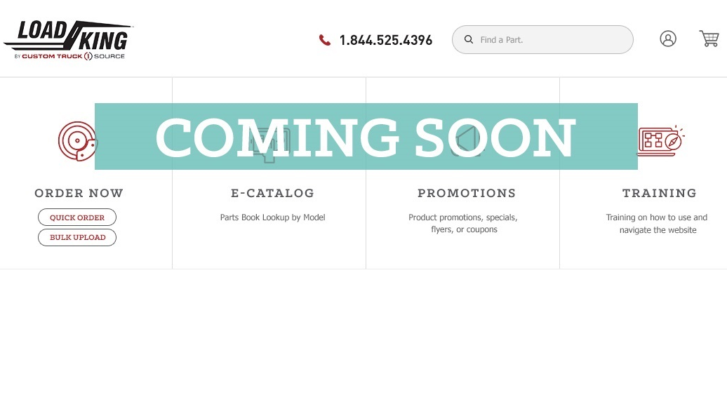 Load King eCommerce site