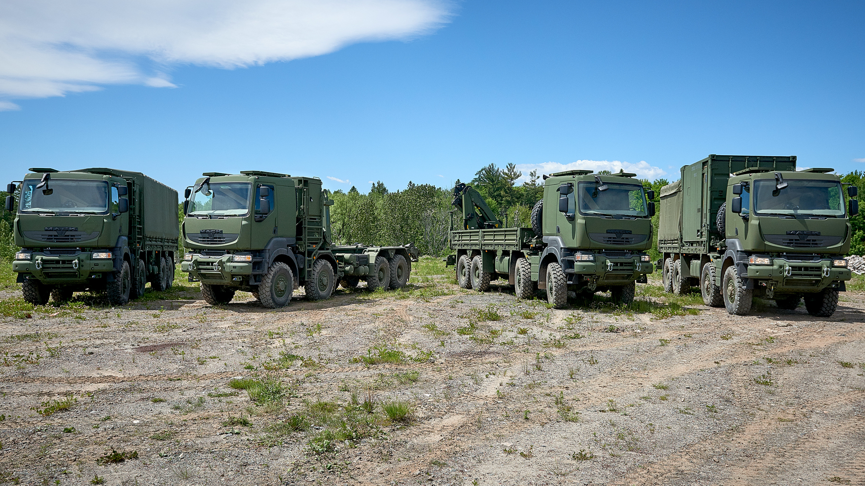 Mack Defense MSVS SMP vehicles