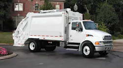 Heil refuse truck