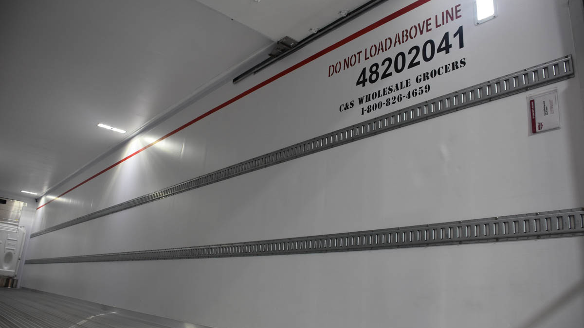 Wabash reefer inside