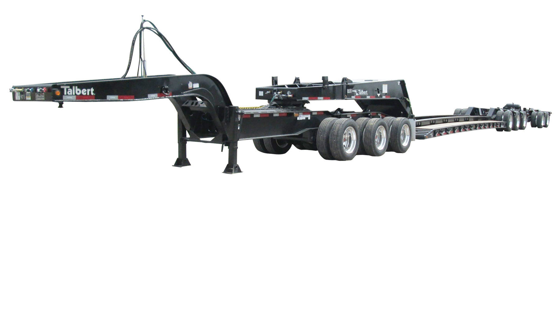 Talbert Manufacturing offers the 65SA Modular Trailer in a 3+2+2 configuration.