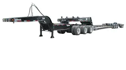 Talbert Manufacturing offers the 65SA Modular Trailer in a 3+2+2 configuration.