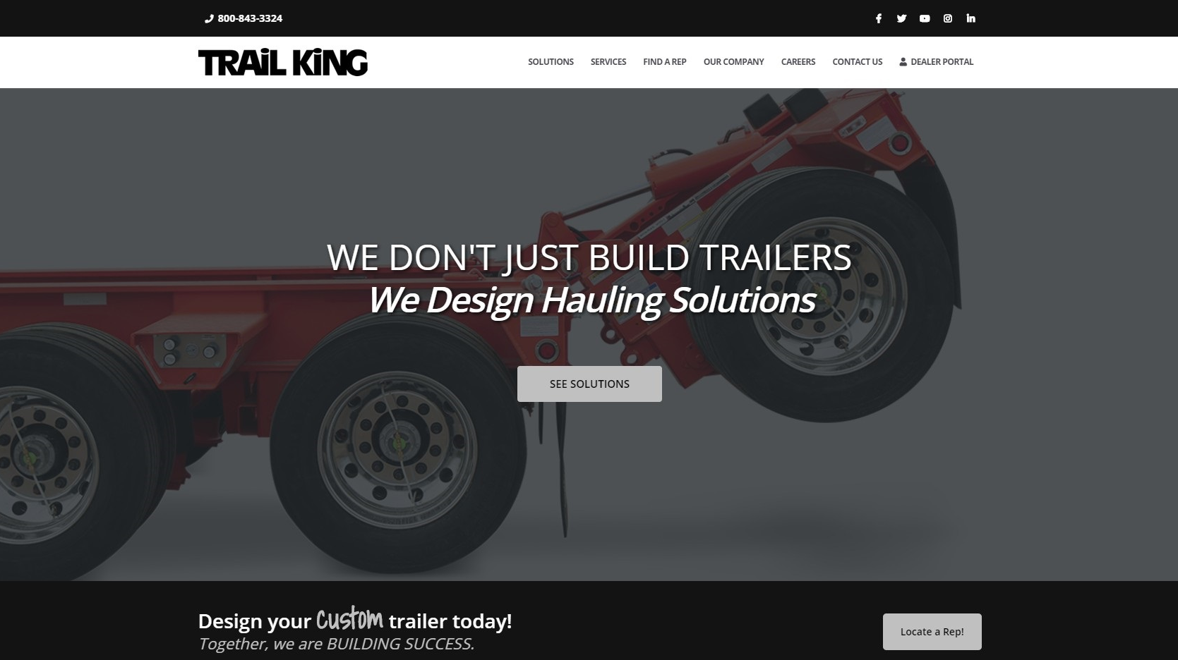 Trail King Industries website