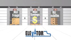 Strick Elevator trailer graphic Strick Elevator trailer graphic