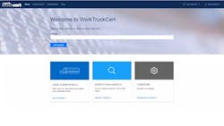 WorkTruckCert home page WorkTruckCert home page