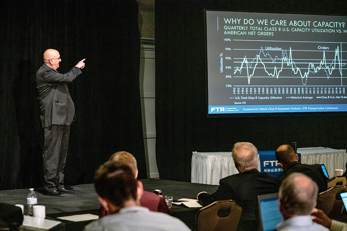 Don Ake, FTR&rsquo;s vice president of commercial vehicles, explains the variety of factors that go into transportation equipment production forecasts.