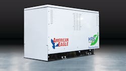 The new Hybrid Power Source is a hydraulic power source that utilizes automotive-grade lithium-ion technology.
