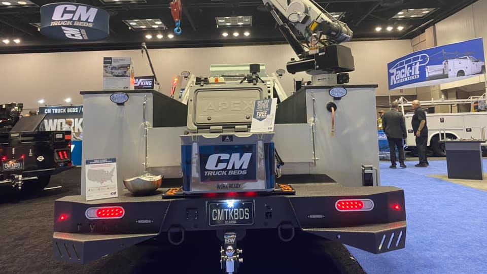 CM Truck Beds crane body