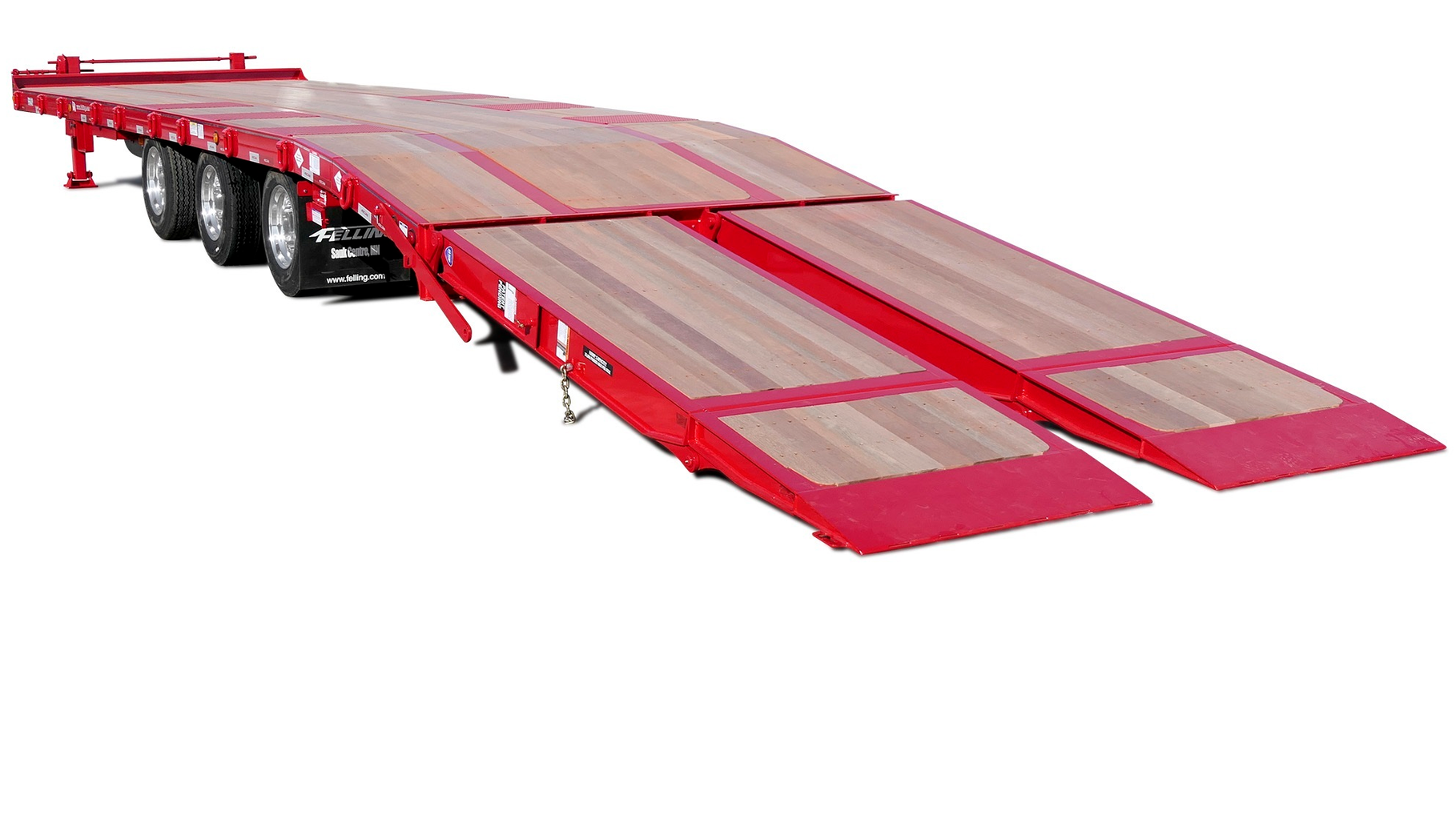 Felling Air Bi-Fold Ramp system