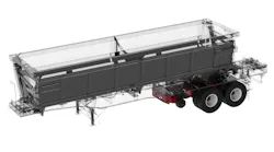 Link trailer suspension