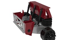 Each TR50-HDT features three high-capacity air springs, and the suspension’s performance characteristics are further enhanced by its heavy-duty ride shocks. Each TR50-HDT features three high-capacity air springs, and the suspension’s performance characteristics are further enhanced by its heavy-duty ride shocks.