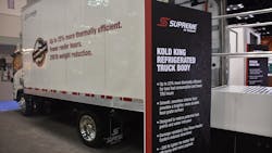Supreme Kold King truck body at WTS Supreme Kold King truck body at WTS