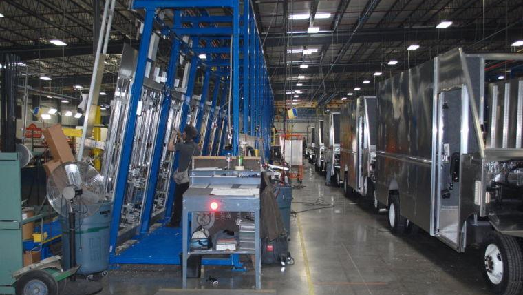 Utilimaster Spartan Bristol production