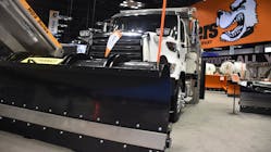 The SnowDogg SuperJ plow is designed for urban or expressway use.