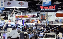 The Work Truck Show exhibit hall once again was filled with commercial vehicles and related equipment from OEMs, upfitters and other business service providers.