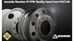 Accuride PACCAR 10PPM Award