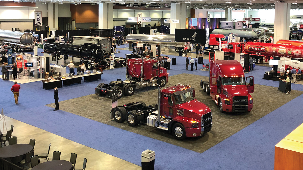 Trucks got plenty of attention during the 2019 Tank Truck Week in Nashville TN.