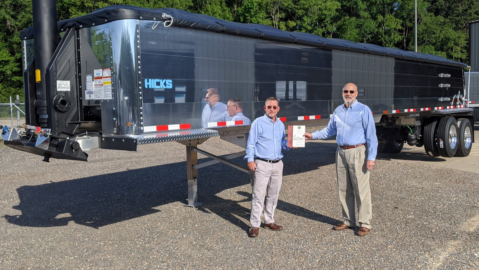 Hicks Mfg Patent Announcement Photo 5efb45308d34c