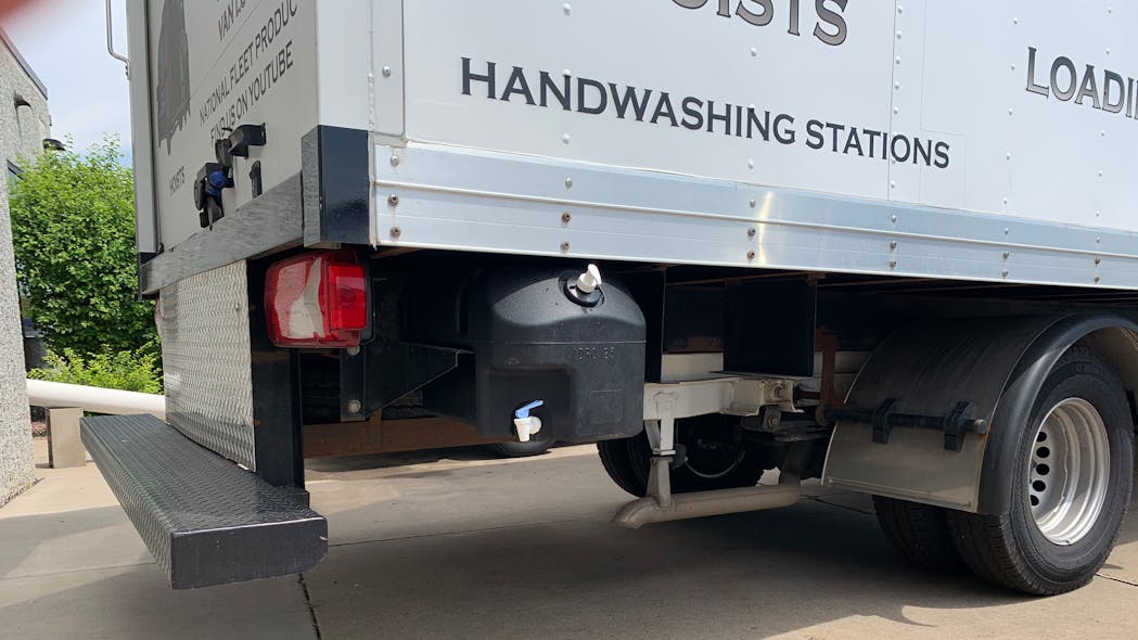 Nfp Hand Washing Station Box Truck