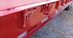For the most capacity and smallest impact on the trailer weight, some manufacturers use a T1 material with 100,000 psi minimum yield. T1 has maximum strength vs ductility, and equates to a lighter, stronger trailer frame over other materials. For the most capacity and smallest impact on the trailer weight, some manufacturers use a T1 material with 100,000 psi minimum yield. T1 has maximum strength vs ductility, and equates to a lighter, stronger trailer frame over other materials.
