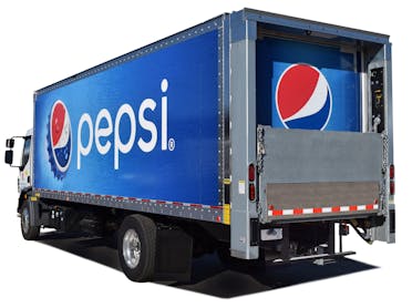 Monster Energy Drink Peterbilt Beverage Delivery Truck