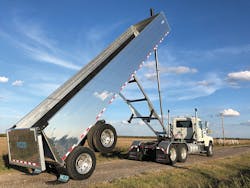 Hicks T6 37-ft. end dump Hicks T6 37-ft. end dump
