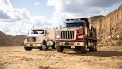 To further enhance performance, International Truck includes a Huck-bolted frame and cross members on the chassis that minimize movement and wear, a wide range of factory-installed lift axles. To further enhance performance, International Truck includes a Huck-bolted frame and cross members on the chassis that minimize movement and wear, a wide range of factory-installed lift axles.