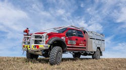 Skeeter&apos;s goal is to build a vehicle to meet firefighting Type 3 standards (usually a Class 6-7 truck) based on a Class 5 pickup that could &ldquo;go places that those big trucks could only dream of going.&rdquo;