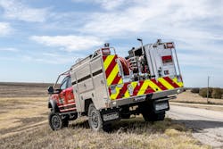 Skeeter&apos;s goal is to build a vehicle to meet firefighting Type 3 standards (usually a Class 6-7 truck) based on a Class 5 pickup that could &ldquo;go places that those big trucks could only dream of going.&rdquo;