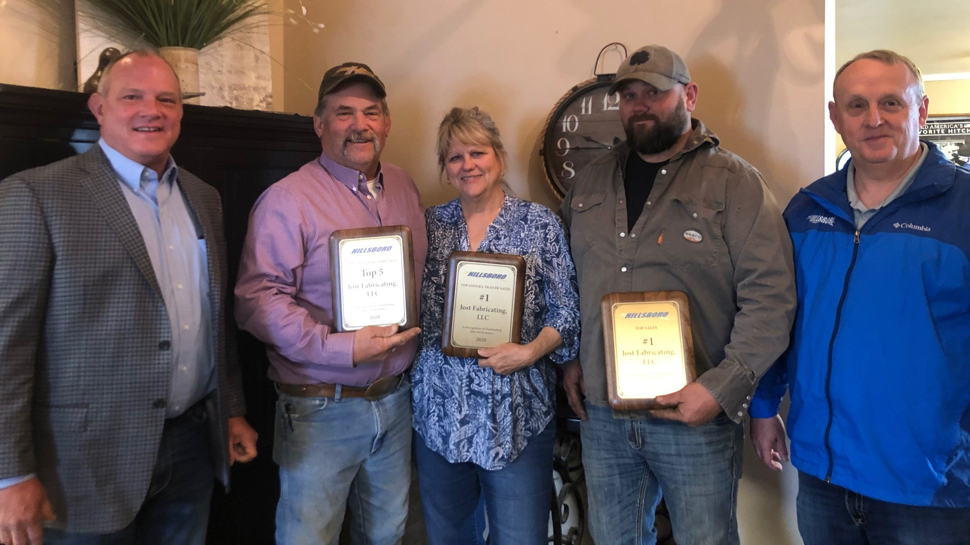 Hillsboro Industries honors top dealers Trailer Body Builders