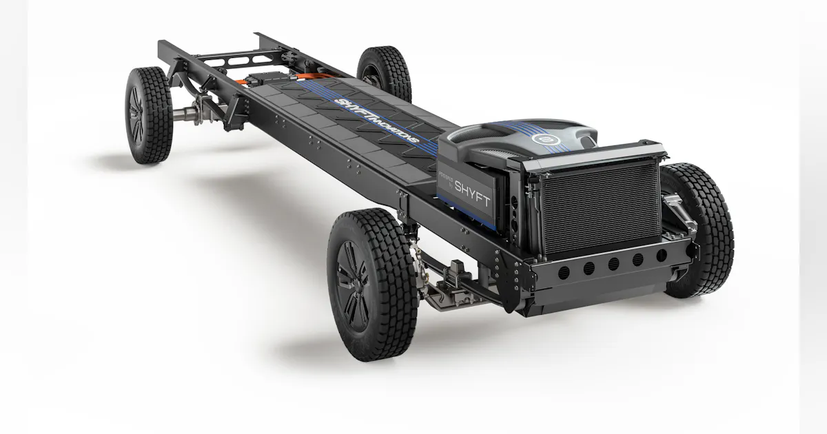 Cv Chassis The Shyft Group plans to build medium-duty electric CV chassis ...