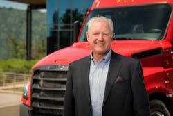 The early adoption of electric trucks in the vocational space will come in those applications where the equipment design and upfit is less complicated, DTNA President and CEO John O’Leary suggests. The early adoption of electric trucks in the vocational space will come in those applications where the equipment design and upfit is less complicated, DTNA President and CEO John O’Leary suggests.