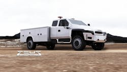 Zeus Service Truck Rendering Zeus Service Truck Rendering