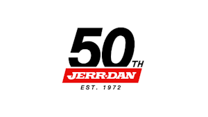 Jerr Dan 50 Logo White