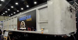 Nearly ten years ago, East reacquired its first dump trailer, which was welded by Booher and manufactured for its first customer. Nearly ten years ago, East reacquired its first dump trailer, which was welded by Booher and manufactured for its first customer.