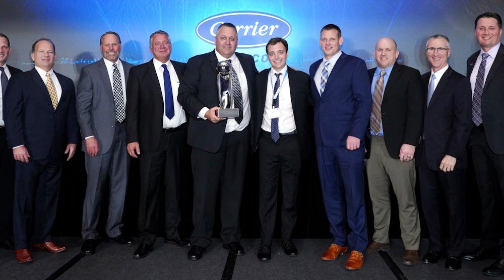 Carrier Transicold North America Dealer Of The Year