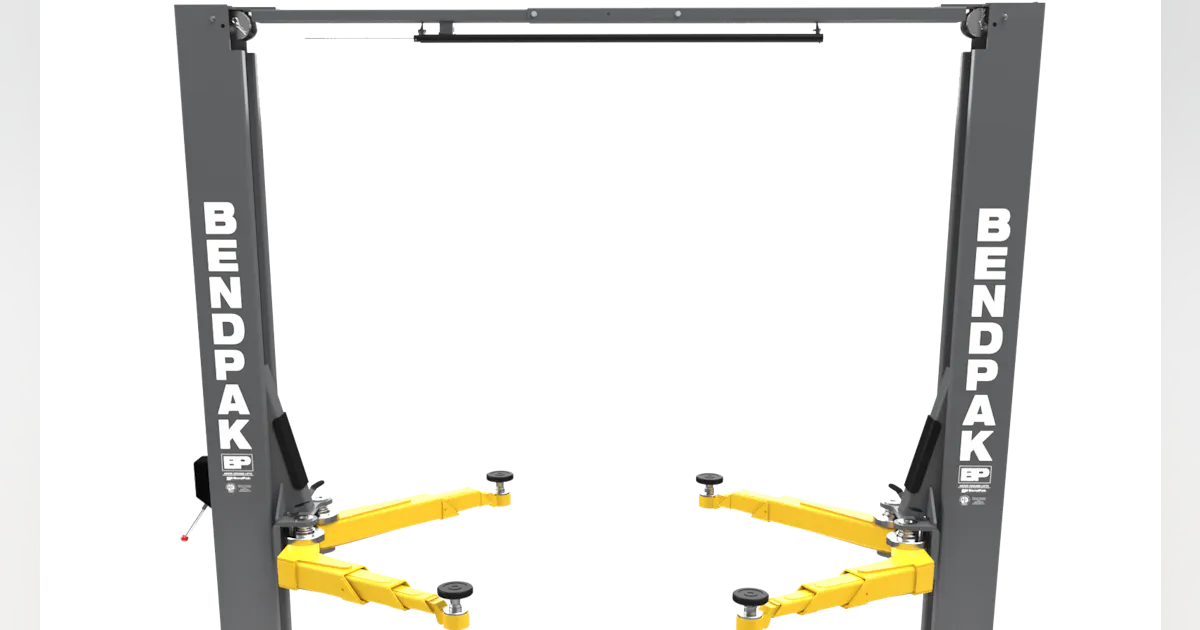 Bed Pac Frame Machine BendPak reinvents two-post car lift for electric vehicles | Trailer ...